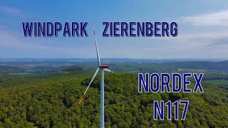 Riesen auf dem Escheberg | Windpark Zierenberg/Escheberg Nordex N117 2.4 | Dji mini 2