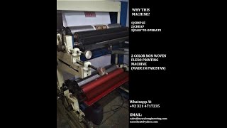 Non Woven Printing Machine