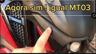 Farol  Fazer Fz15 o mais personalizado do Brasil !!! (Assista)!!..