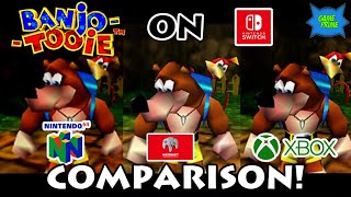 Banjo-Tooie on Nintendo Switch Comparison! (Nintendo 64 vs. Xbox Live Arcade vs. Switch Online)