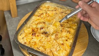 كراتان الدجاج والبطاطس بالبيشاميل مذاق لا يقاوم #cuisinemarocaine #وصفات #كراتان_بالبطاطس #gratin