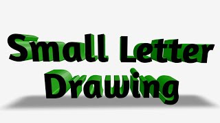 engineering drawing small letter || lettering in engineering drawing|| Rn Learning