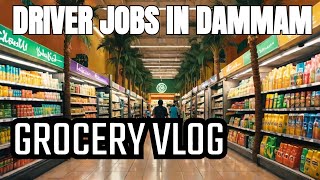 Driver Life In Saudi Arab l Grocery Vlog l Driver Jobs In Saudi Arab l Daily Vlog Travelling Yaseen