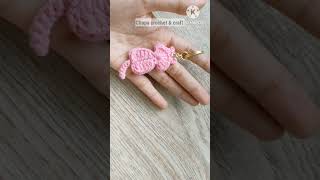 😻 Easy Crochet Cat Keychain Tutorial on YouTube step by step #shorts #crochet