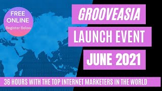 GrooveAsia Launch Event 2021 - Join for Free Online