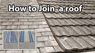 How to Join a Roof - Install and Fit a Bonding Gutter