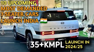 10 UPCOMING Demanded 7-Seater Cars Launch India 2024 | Price, Launch Date, Specs | Upcoming Cars