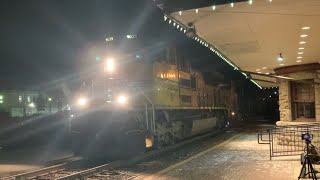 UP and BNSF Action Around St. Louis with BNSF 677 and lots of EMD leaders! 3/4/22