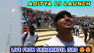 ADITYA L1 LAUNCH Live From Sriharikota ISRO | India's First Sun Mission