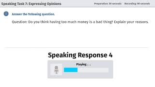 CELPIP Rate the Response Speaking Task 7