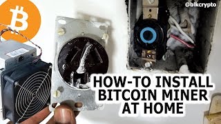 How to install Bitcoin miner at home