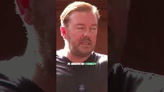 The Difference Between Bristish & American Comedy😂🎭🌍- RickyGervais Oxford Union #shorts