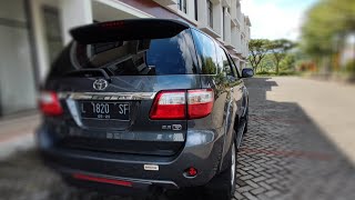 Toyota Fortuner G Disel Matik kilometer 156rb tahun 2010 plat L tangan 1