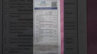 SBI BANK RECRUITMENT , Mumbai ( Last Date 27-06-2024