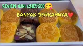 REVIEW MINI CHEESE GIVE BY LAPIS LEGIT MAMOED😋👏