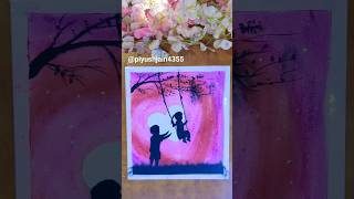 🥰 A Sister is a Gift from God ❤️ | Soft Pastel drawing easy #shorts