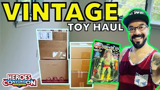 Quite Possibly the Greatest VINTAGE TOY HAUL of My Life! TMNT, LJN Thundercats & Kenner Star Wars