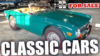 FOR SALE 1974 Triumph TR6k $19,999 | Classic Cars for sale With Rob Evans at Bob Evans Classics