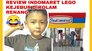 NGAKAK SAMPE KEJEBUR! INDOMARET LEGO (REVIEW BY. AFIED)