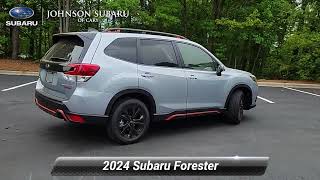 New 2024 Subaru Forester Sport, Cary, NC SB46193