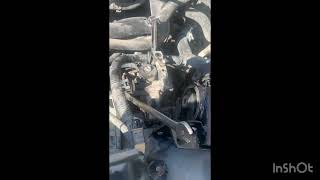 2002-2007 Toyota caldina left engine mount replacement