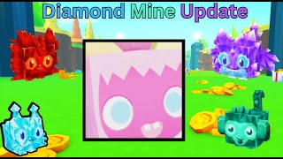 New Diamond Mine Update In Pet Simulator X!!!