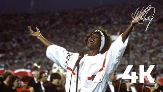 Whitney Houston - National Anthem (Star Spangled Banner) 4K Remaster