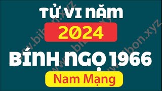 TỬ VI TUỔI BÍNH NGỌ 1966 năm 2024 - Nam Mạng