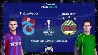 Trabzonspor - Rapid Wien | Avrupa Ligi 3. Öneleme Turu 1.Maç | eFootball™ 2024