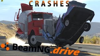 BeamNG Drive - Spectacular Crashes and Smashes #18