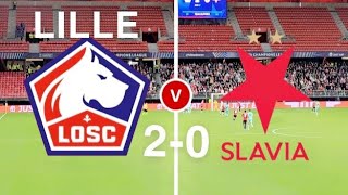 Lille vs Slavia Prague(2-0) VLOG ,match simple pour Lille (barrages champions league)