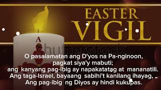 ALELUYA (Epistle) #salmongtugunan  #eastervigil #epistle