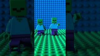 Lego Minecraft Zombie Dance! #lego #minecraft #minecraftshorts #stopmotion