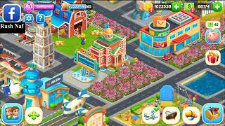 Farm City : Farming & City Building Android Gameplay | Level 80 | go to shopping mall