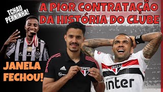 JANELA FECHOU, NEGÓCIO MELOU E SÃO PAULO CONTRATOU! DANIEL ALVES DISPARA CONTRA O SPFC NOVAMENTE