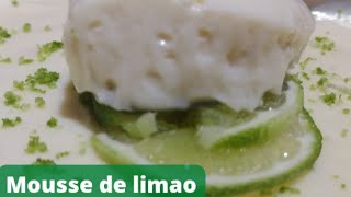 Receita de MOUSSE DE LIMÃO | receita com apenas 3 ingredientes