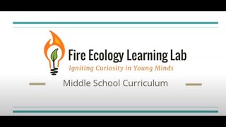 Fire Ecology Learning Lab Teacher Training