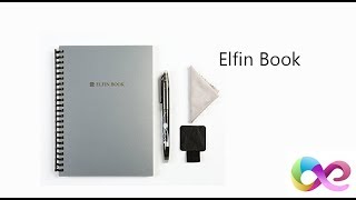 Elfinbook Smart Notebook 2.0 - Ecological Rewritable Paper Notebook