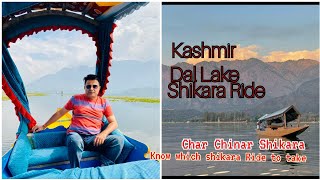 Shikara Boat Ride in Dal Lake Kashmir | Kashmir Ep-6