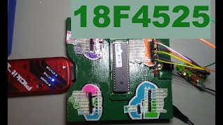 PIC18F4525 Part 008: Blink an LED, Nested loops (in Assembly Language)