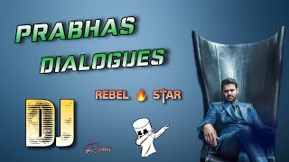 Prabhas Dialogues Dj Remix [ Roadshow Mix ] Dj Mani From Kunchalavari Palem.