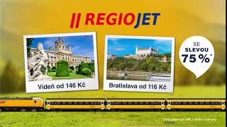 RegioJet - Objevujte letní Evropu se žlutými vlaky