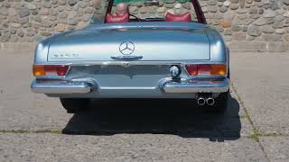 1970 Mercedes 280SL start