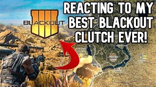 Reacting To My Best Blackout Clutch Ever!