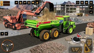 Build City Excavator Crane Simulator - JCB Highway Vehicles Builder Construction - Android GamePlay