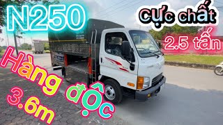 Hyundai N250 thùng 3.6m full inox cực độc cập nhập mới nhất. LH: 0983332282 #xetaimienbac #h150