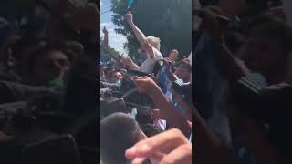 Man in wheelchair celebrates Argentina World Cup 🏆😍 #shorts #qatar2022 #football #worldcup2022