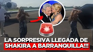 🚨 SHAKIRA es captada llegando este viernes a BARRANQUILLA, dicen que es por su padre.