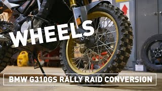 RALLY RAID PRODUCTS BMW G310GS BUILLD : EP6 SPOKED WHEELS