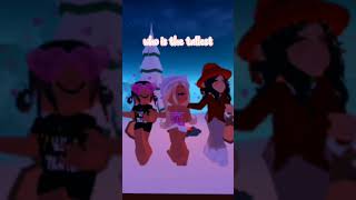 ME AND MY IRL FRIENDS DID THIS TREND | #shorts #roblox #edit | w lilly and hailey!